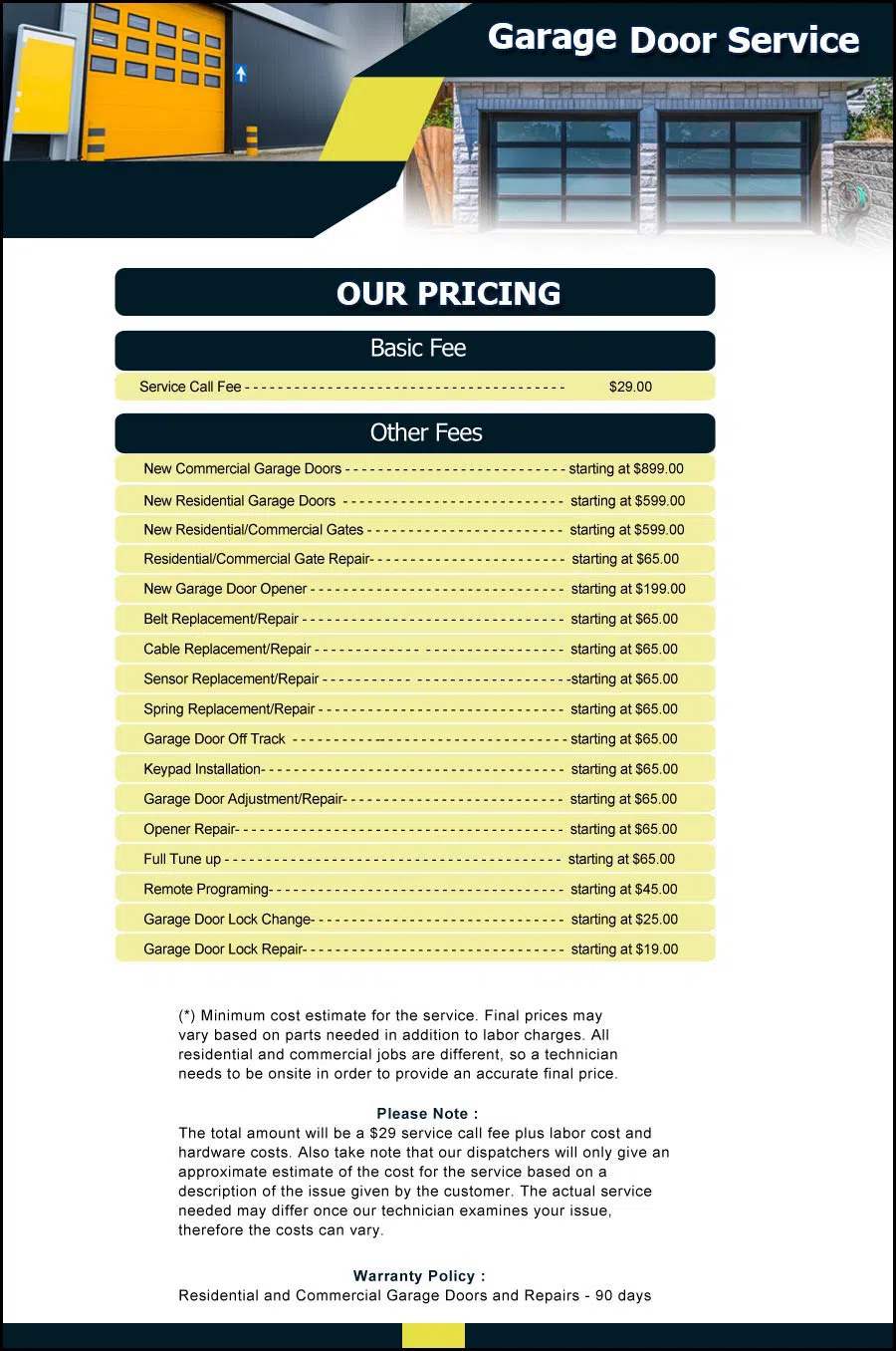 Garage Door & Opener Repairs Waban, MA 617-858-5752